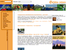 Tablet Screenshot of erlebe-reisen.de